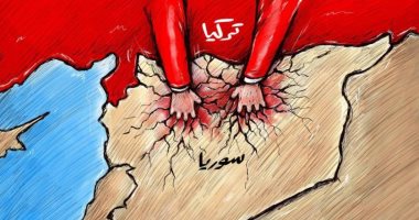 كاريكاتير صحيفة إماراتية.. أردوغان يحث عن نهب ثروات الدول الأخرى بمزاعم واهية 