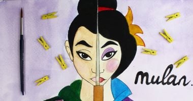 "بسملة" تشارك برسومات وبورتريهات فنية.. وتؤكد: حلمى معرض للرسم باسمى