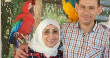 احتفالا بعيد الحب.. محمود لزوجته: كل سنة وانتى سندى 