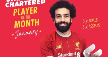 رسميا.. محمد صلاح لاعب شهر يناير فى ليفربول "فيديو"