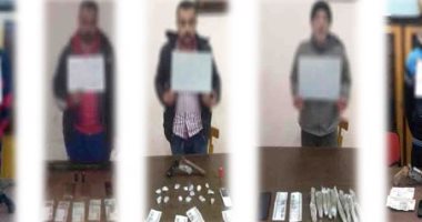 ضبط 14 قضية مخدرات وتنفيذ 753 حكم قضائى في حملات أمنية