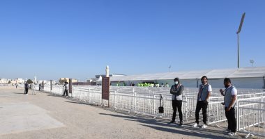 صور.. فتح أبواب ملعب السوبر الأفريقى استعدادا لمباراة الزمالك والترجى