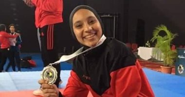 اللاعبة هاجر فتحى تحصد فضية ببطولة إفريقيا للكارتيه