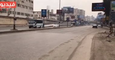 سيولة مرورية بالمهندسين وجامعة الدول العربية