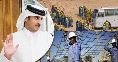 جرائم تميم.. النظام القطرى يهدد حياة عمال كأس العالم