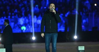 وائل جسار يحتفل مع جمهوره بعيد الحب فى استاد القاهرة بأغانى الوداع والفراق