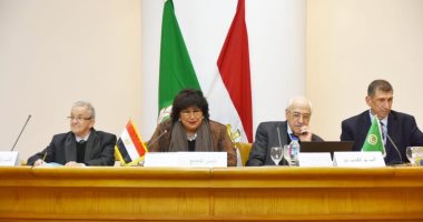 وزيرة الثقافة تترأس الجلسة الافتتاحية لمؤتمر المجمع العربى للموسيقى الـ25