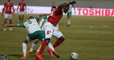 صور.. أجاي يحرز الهدف الثاني للأهلي أمام المصري