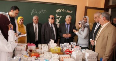 جامعة طنطا تنظم قافلة طبية بيئية شاملة بالمجان بزفتى 