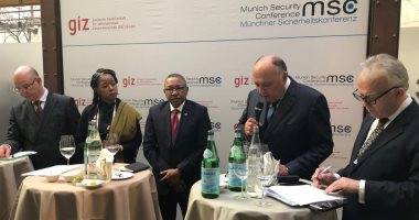 شكري يستعرض رؤية مصر للتحديات بمنطقة شمال شرق أفريقيا خلال مؤتمر ميونخ للأمن
