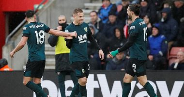فيديو.. بيرنلى يفوز على ساوثهامبتون بثنائية فى الدوري الإنجليزي