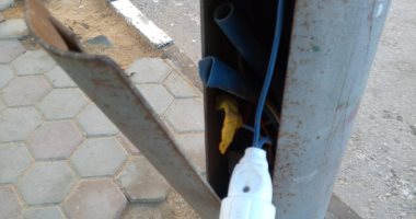 شكوى من انتشار الباعة الجائلين فى حدائق أكتوبر  وسرقة التيار الكهربائى