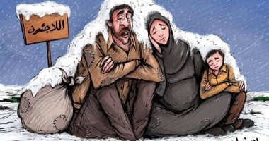 كاريكاتير صحيفة إماراتية.. يسلط الضوء على مأساة "اللاجئين" 