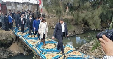 نائب بسيون: وضع سجاد على المعدية لزيادة تأمينها أثناء عبور وزيرة الهجرة عليها