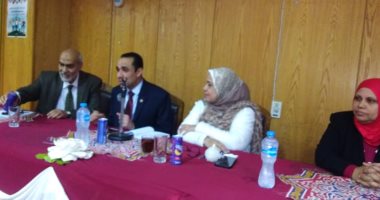 افتتاح الأسبوع البيئى بكلية الآداب فى جامعة الفيوم