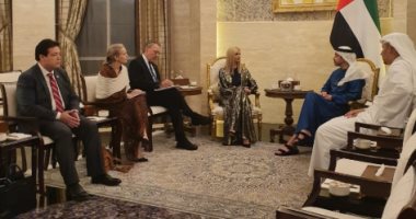 ايفانكا ترامب تلتقى محمد بن زايد على هامش مشاركتها فى منتدى المرأة بالإمارات 