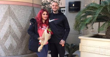 أحمد الفيشاوى يهنئ زوجته بعيد الحب.. شوف قالها ايه