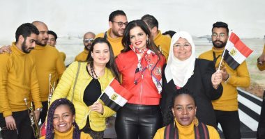 زينب بشير تحتفل بعيد الحب مع أصحاب الهمم ومحاربات بهية