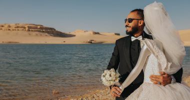 العريس سنجل والعروسة مانيكان.. حكاية أغرب فوتوسيشن زفاف فى عيد الحب.. صور 