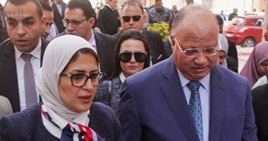 صور.. محافظ القاهرة: نستهدف تطعيم مليون و844 ألف طفل بالعاصمة