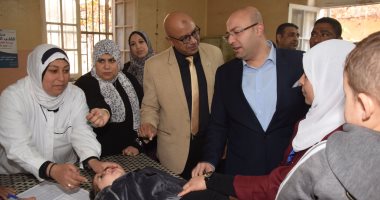 صور.. انطلاق الحملة القومية للتطعيم ضد مرض شلل الأطفال بالمنوفية والشرقية وبنى سويف