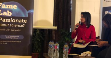 ماريان عازر تفتتح Famelab وتشارك بلجنة التحكيم فى الدور قبل النهائى