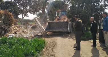 الرى تنفذ 19 قرار إزالة لتعديات على النيل فى بنى سويف