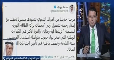 كاتب إماراتى: صدور رخصة محطة "براكة" النووية إنجاز تاريخى