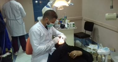 جامعة القاهرة تجرى الكشف الطبى على 4650 حالة ضمن قافلتها بأسوان وعلاجهم مجانا