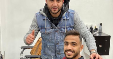 شاهد.. كيف "تزين" كهربا استعدادًا لمواجهة الزمالك في السوبر