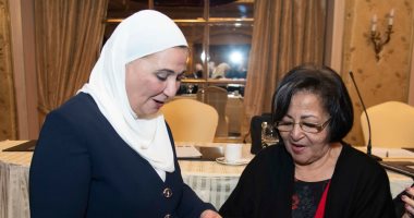 صور وزيرة التضامن  :إصدار  لائحة قانون العمل الاهلي خلال أسابيع