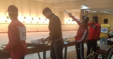 صور.. انطلاق البطولة العربية والشيخة فاطمة للرماية بمصر