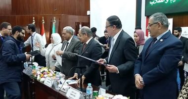 المشاركون بأولمبياد الحاسبات بجامعة بنها: سوف نلحق بالثورة الصناعية