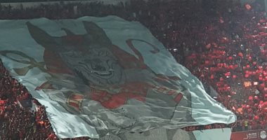 شاهد.. دخلة جماهير الأهلي في مباراة السوبر المصري 
