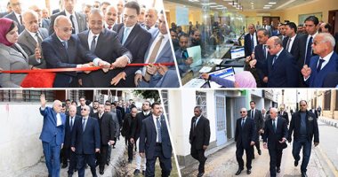 وزير العدل يفتتح المحكمة الاقتصادية بالإسماعيلية لخدمة 5 محافظات.. عمر مروان يتفقد مجمع المحاكم والشهر العقارى ومحكمة الاستئناف.. ويؤكد: أعد بالقضاء على مشكلات الشهر العقاري.. ونظام جديد للحوافز..صور