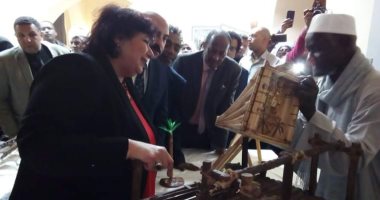 وزير الثقافة ومحافظ أسوان يفتتحان قصر ثقافة توشكى بعد توقف 3 سنوات.. صور