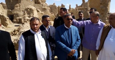 "آثار الإسكندرية": ترميم قرية شالى بالمواد الطبيعية من البيئة السيوية..صور