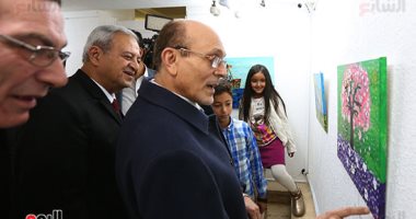 فيديو وصور..  معرض الفن اليافع رسالة لـ اكتشاف مواهب الأبناء مبكرا