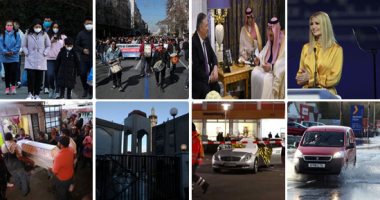 أحداث العالم هذا الأسبوع × 100 صورة.. طعن مؤذن أثناء رفع الآذان داخل مسجد لندن المركزى.. وإطلاق نار بمدينة هاناو الألمانية.. كورونا يفرض الكمامة على مواطنى آسيا.. ومطار حلب يستقبل أولى رحلاته بعد توقف 8 سنوات