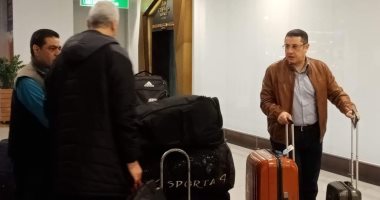 بعثة الأهلى تغادر أبوظبى بعد خسارة السوبر أمام الزمالك.. صور