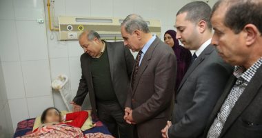 محافظ كفر الشيخ يطمئن على "هيام"طالبة حادث التروسيكل وحبس المتهمين 15 يوماً