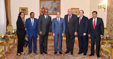 تفاصيل لقاءات السيسى بالمبعوث الخاص لإثيوبيا ورئيس مجلس النواب التشيلى.. فيديو