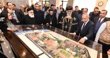 البابا تواضروس يزور الأكاديمية البحرية بالإسكندرية.. صور