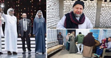 رحلة طبيب المساكين من بنى سويف للعالمية.. "اليوم السابع" داخل قريته بعد تكريمه ضمن صناع الأمل بالوطن العربى.. الأهالى: بدأ الكشف على المرضى بـ2 جنيه بعد تخرجه.. ويفحص الفقراء مجانا ويعطيهم العلاج بدون مقابل