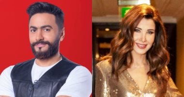 نانسى عجرم وتامر حسنى يجتمعان فى حفل بالشيخ زايد يوم 28 فبراير الجارى