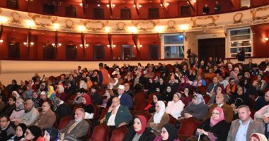 صور.. إحياء ذكرى ميلاد شادية بحضور جماهير كبير بدار أوبرا الإسكندرية