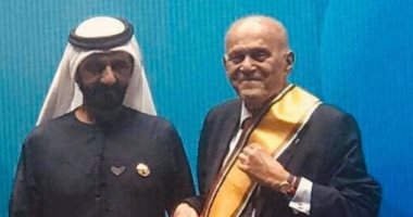 أمير كرارة يدعم الدكتور مجدى يعقوب وينشر صورته مع الشيخ محمد بن راشد