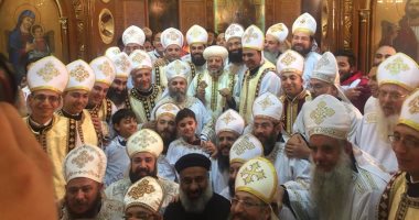 ترسيم 9 كهنة جدد بالخدمة من مطرانية شبرا الخيمة.. صور