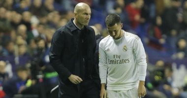 إصابات هازارد بأول موسم مع ريال مدريد تعادل كل إصاباته فى تشيلسى