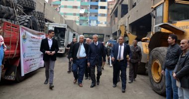 محافظ القليوبية: 51 مليون جنيه لإصلاح المعدات المتعطلة ودعم الجراجات بـ 1330 كاوتش 